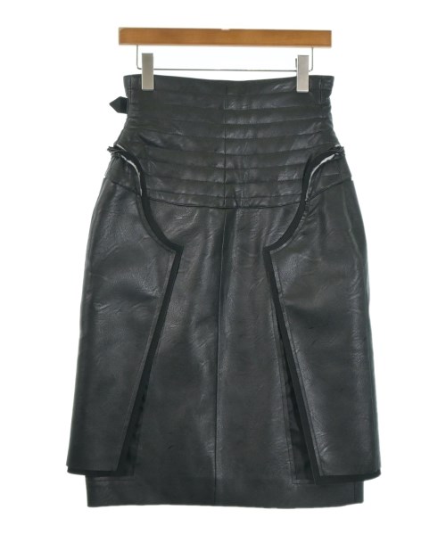 Maison Margiela（メゾンマルジェラ）ひざ丈スカート 黒 サイズ:36(XS位) レディース/2200703298065