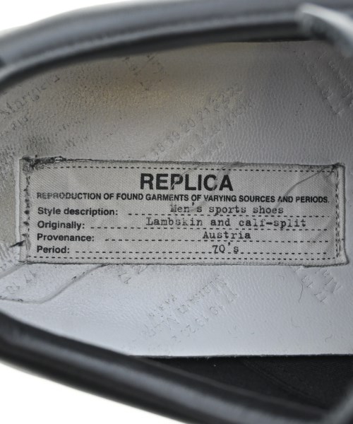 Maison Margiela（メゾンマルジェラ）スニーカー 黒 サイズ:EU43(28cm位) メンズ/2200703541185