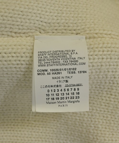 Maison Margiela（メゾンマルジェラ）カーディガン 白 サイズ:M メンズ/2200702518843