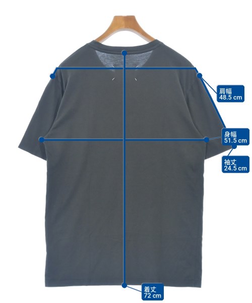 Maison Margiela（メゾンマルジェラ）Tシャツ・カットソー グレー サイズ:50(XL位) メンズ/2200704089020