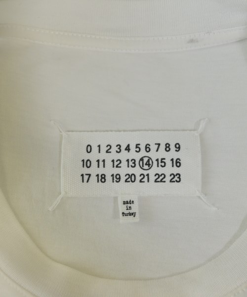 Maison Margiela（メゾンマルジェラ）Tシャツ・カットソー 白 サイズ:46(M位) メンズ/2200704168015