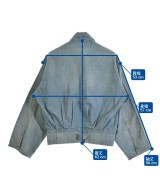 Maison Margiela（メゾンマルジェラ）デニムジャケット 青 サイズ:48(L位) メンズ/2200704686038