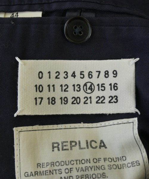 Maison Margiela（メゾンマルジェラ）チェスターコート 紺 サイズ:44(S位) メンズ/2200704602090