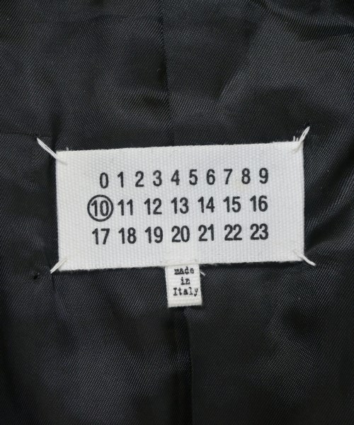 Maison Margiela（メゾンマルジェラ）ジャケット 黒 サイズ:48(L位) メンズ/2200704927018