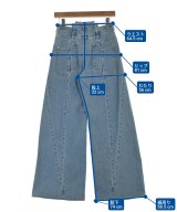 Maison Margiela（メゾンマルジェラ）デニムパンツ 青 サイズ:38(S位) レディース/2200705542197