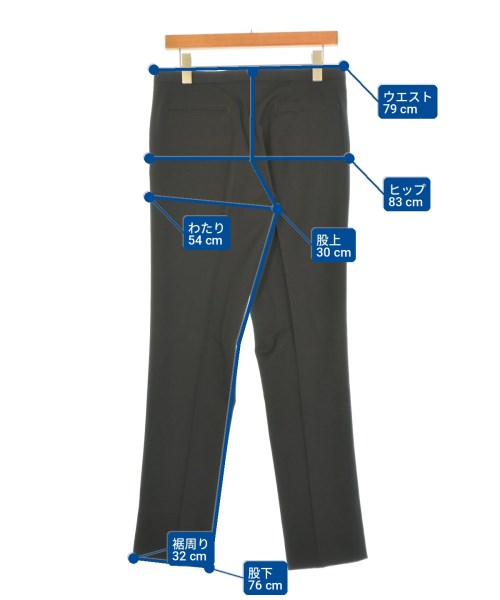 Maison Margiela（メゾンマルジェラ）スラックス 黒 サイズ:46(M位) メンズ/2200703994301