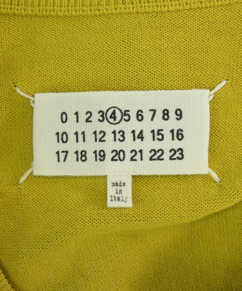 Maison Margiela（メゾンマルジェラ）ニット・セーター 黄 サイズ:S レディース/2200704297456