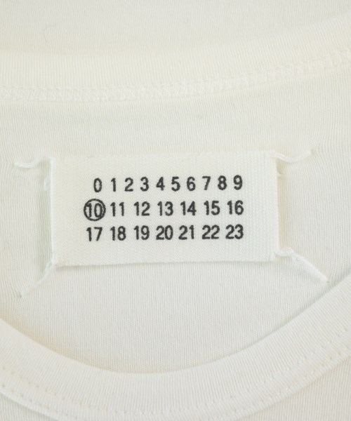 Maison Margiela（メゾンマルジェラ）Tシャツ・カットソー 白 サイズ:L メンズ/2200705408271