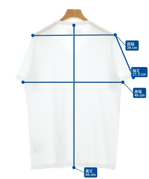 Maison Margiela（メゾンマルジェラ）Tシャツ・カットソー 白 サイズ:46(M位) メンズ/2200705408288