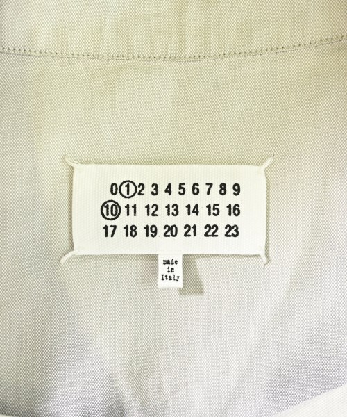 Maison Margiela（メゾンマルジェラ）カジュアルシャツ グレー サイズ:50(XL位) メンズ/2200706490022