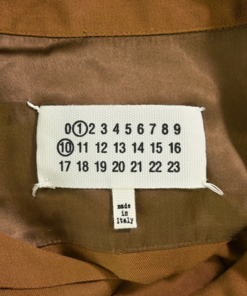 Maison Margiela（メゾンマルジェラ）カジュアルシャツ 茶 サイズ:46(M位) メンズ/2200701291075