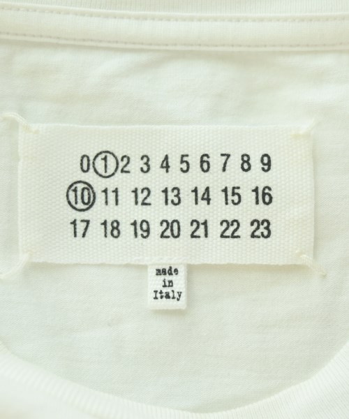 Maison Margiela（メゾンマルジェラ）Tシャツ・カットソー 白 サイズ:L レディース/2200701291228