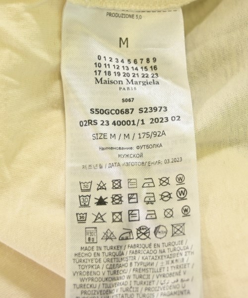 Maison Margiela（メゾンマルジェラ）Tシャツ・カットソー 白 サイズ:M メンズ/2200701291242