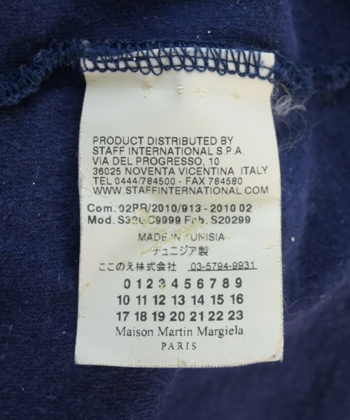 Maison Margiela（メゾンマルジェラ）Tシャツ・カットソー 青 サイズ:S レディース/2200706688085