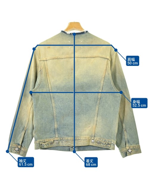 Maison Margiela（メゾンマルジェラ）デニムジャケット 青 サイズ:48(L位) メンズ/2200706785029