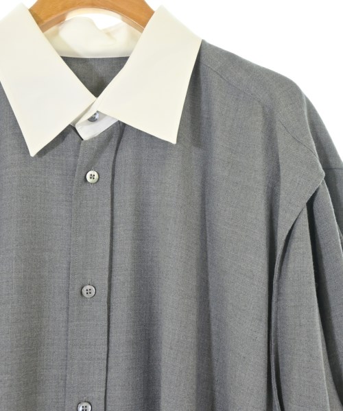 Maison Margiela（メゾンマルジェラ）シャツワンピース グレー サイズ:38(S位) レディース/2200707207018