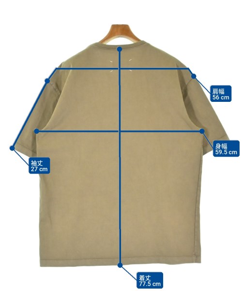 Maison Margiela（メゾンマルジェラ）Tシャツ・カットソー ベージュ サイズ:44(S位) メンズ/2200704235175
