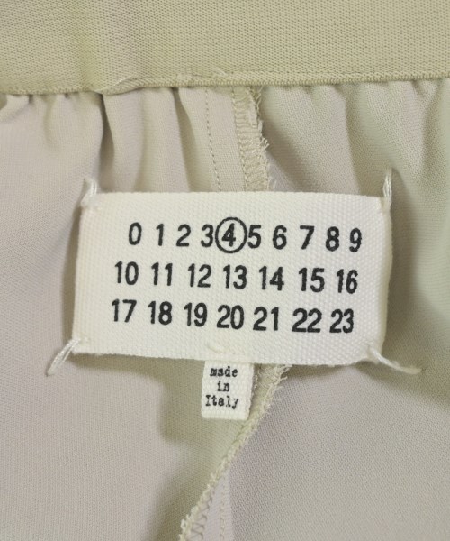 Maison Margiela（メゾンマルジェラ）クロップドパンツ 白 サイズ:38(S位) レディース/2200704235380
