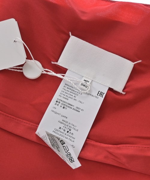 Maison Margiela（メゾンマルジェラ）ストール 赤 サイズ:1 レディース/2200707535203