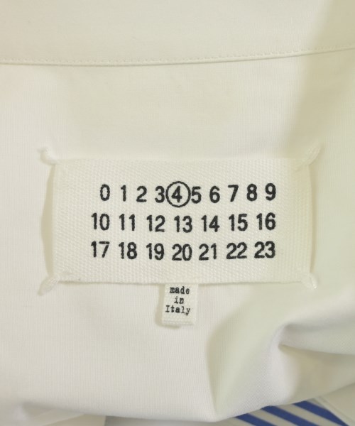 Maison Margiela（メゾンマルジェラ）カジュアルシャツ 白 サイズ:F レディース/2200707538013