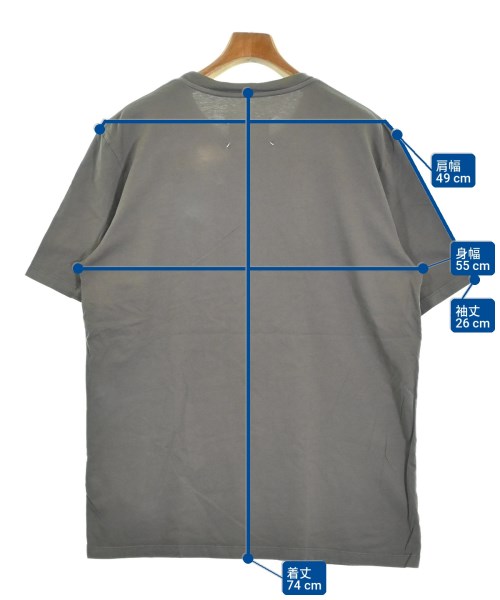 Maison Margiela（メゾンマルジェラ）Tシャツ・カットソー グレー サイズ:XL メンズ/2200708506073