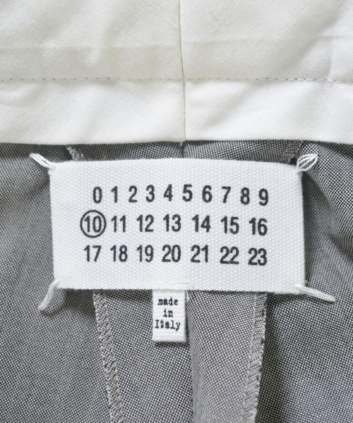Maison Margiela（メゾンマルジェラ）スラックス グレー サイズ:50(XL位) メンズ/2200708840047