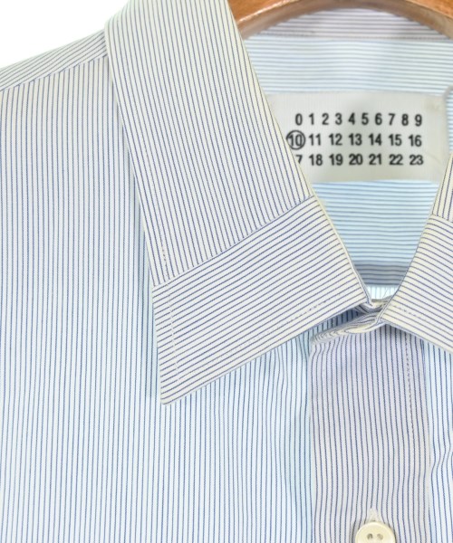 Maison Margiela（メゾンマルジェラ）カジュアルシャツ 青 サイズ:50(XL位) メンズ/2200709016120