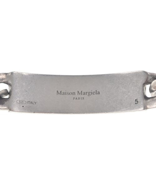 Maison Margiela（メゾンマルジェラ）ブレスレット・バングル シルバー サイズ:- メンズ/2200709031017