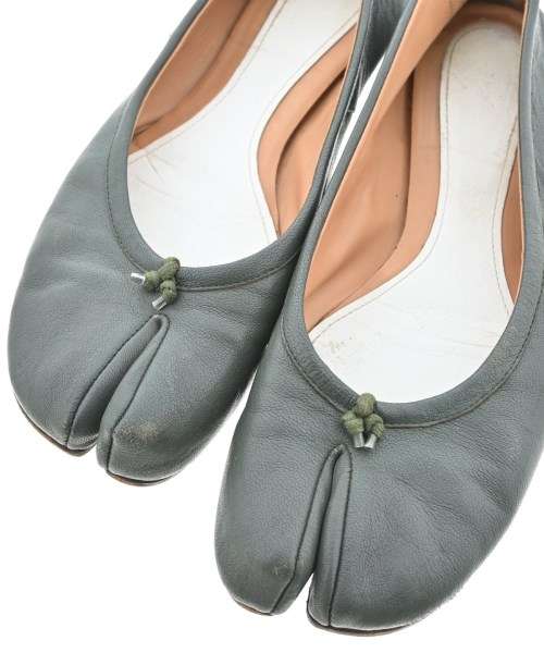 Maison Margiela（メゾンマルジェラ）バレエシューズ/オペラシューズ 緑 サイズ:EU36(22.5cm位) レディース/2200709380047