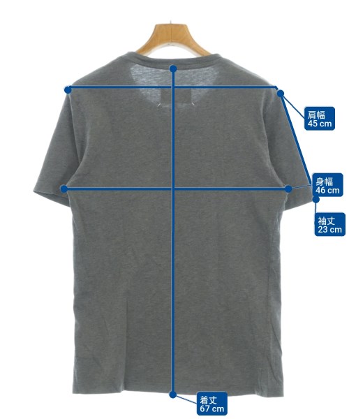 Maison Margiela（メゾンマルジェラ）Tシャツ・カットソー グレー サイズ:S メンズ/2200710336057