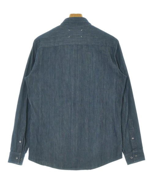 Maison Margiela（メゾンマルジェラ）カジュアルシャツ 紺 サイズ:48(L位) メンズ/2200659360014
