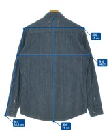 Maison Margiela（メゾンマルジェラ）カジュアルシャツ 紺 サイズ:48(L位) メンズ/2200659360014