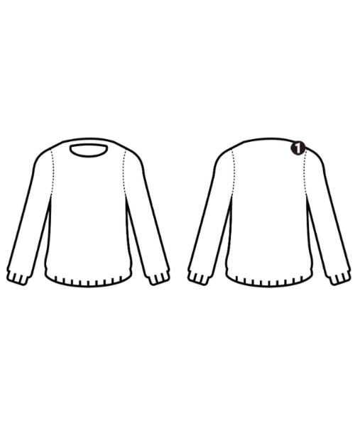 Maison Margiela（メゾンマルジェラ）ニット・セーター グレー サイズ:S メンズ/2200663299027