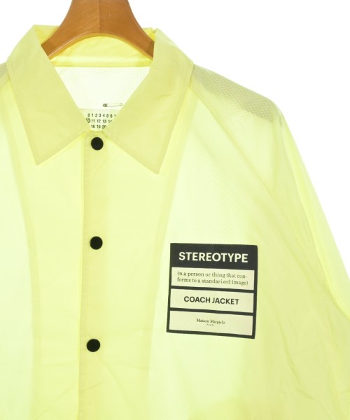 Maison Margiela（メゾンマルジェラ）ブルゾン 黄 サイズ:46(M位) メンズ/2200654168028