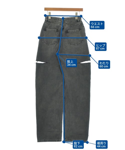 Maison Margiela（メゾンマルジェラ）デニムパンツ グレー サイズ:40(M位) レディース/2200663499045