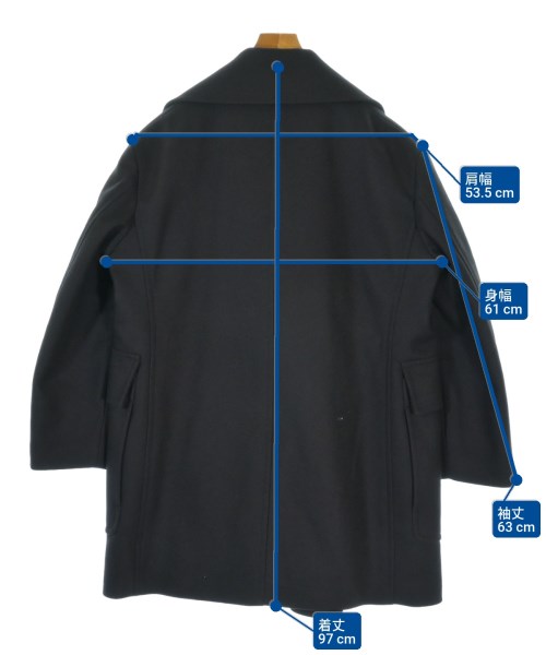 Maison Margiela（メゾンマルジェラ）コート 黒 サイズ:44(S位) メンズ/2200660624112