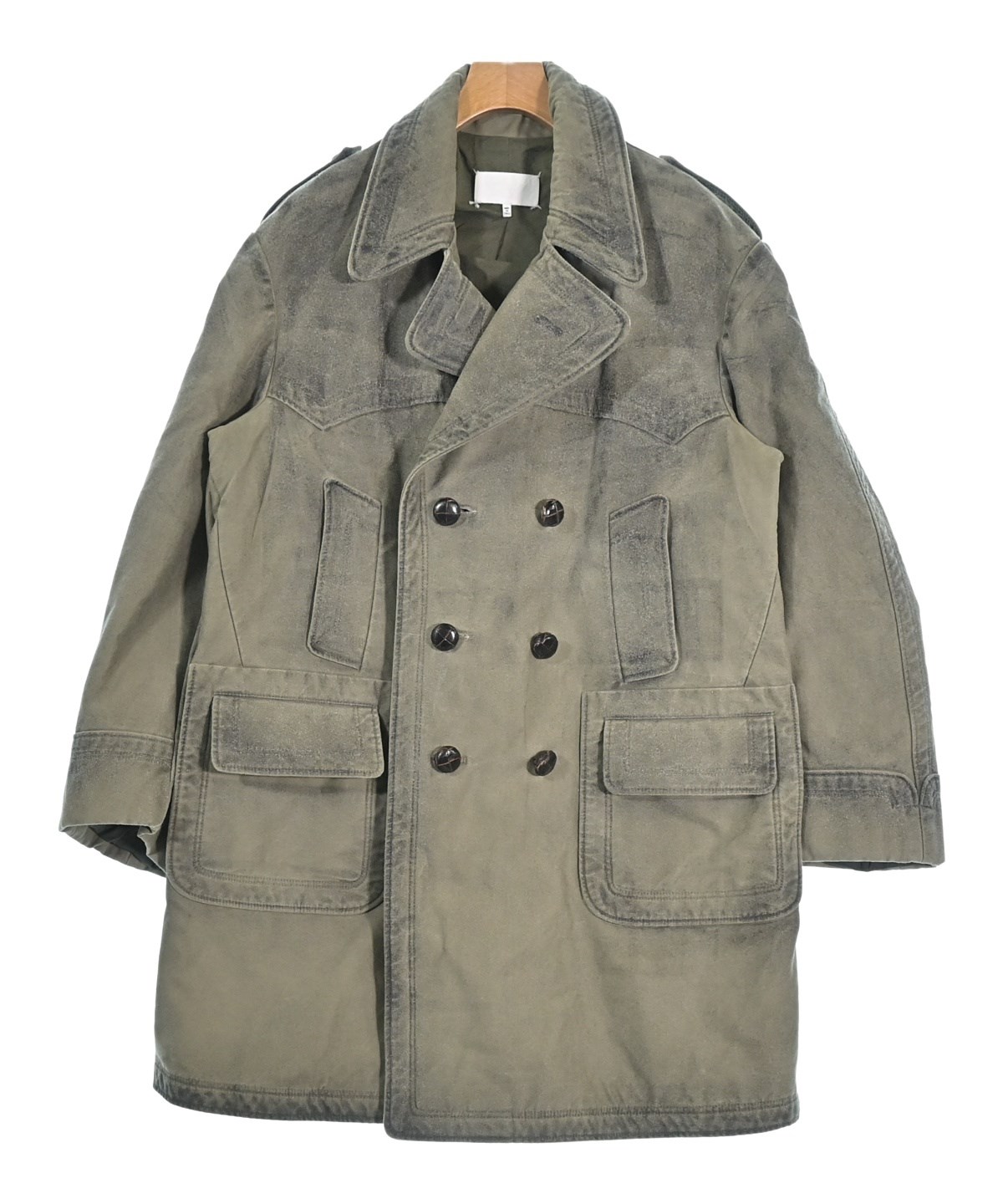 Maison Margiela（メゾンマルジェラ）トレンチコート カーキ サイズ:42
