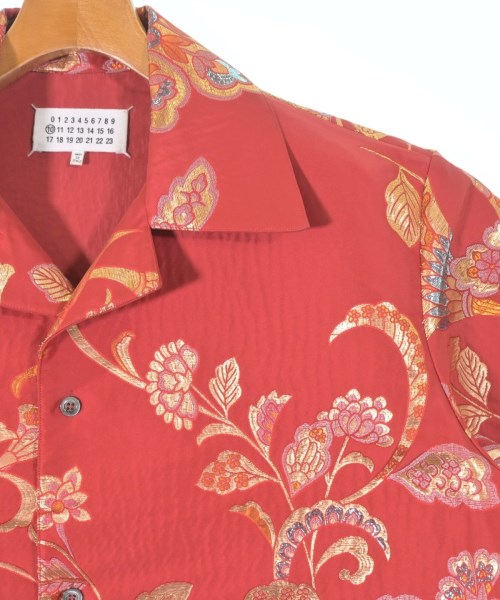 Maison Margiela（メゾンマルジェラ）カジュアルシャツ 赤 サイズ:50(XL位) メンズ/2200663953011