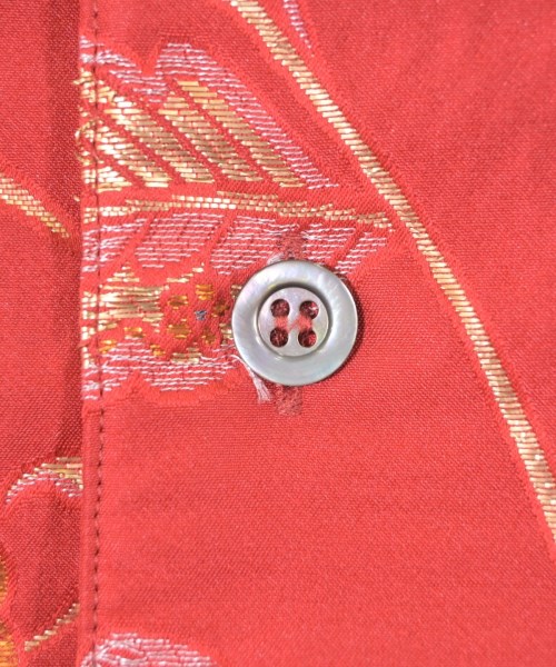 Maison Margiela（メゾンマルジェラ）カジュアルシャツ 赤 サイズ:50(XL位) メンズ/2200663953011