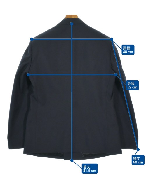 Maison Margiela（メゾンマルジェラ）テーラードジャケット 紺 サイズ:50(XL位) メンズ/2200664042011