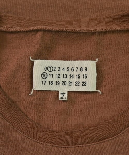 Maison Margiela（メゾンマルジェラ）Tシャツ・カットソー 茶 サイズ:XL メンズ/2200664048044