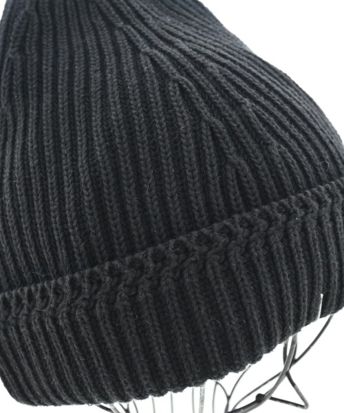 Maison Margiela（メゾンマルジェラ）ニットキャップ・ビーニー 黒 サイズ:L メンズ/2200662951223