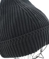 Maison Margiela（メゾンマルジェラ）ニットキャップ・ビーニー 黒 サイズ:L メンズ/2200662951223