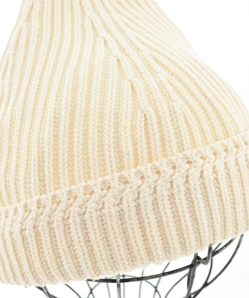 Maison Margiela（メゾンマルジェラ）ニットキャップ・ビーニー 白 サイズ:M メンズ/2200662951230
