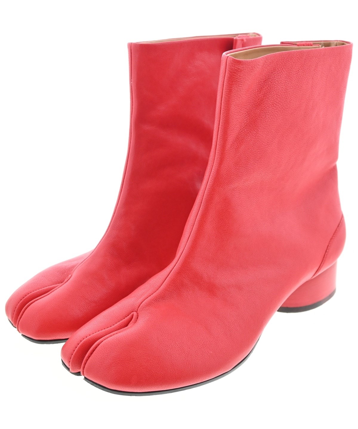 マルジェラ　赤ブーツ　サイズ37 Maison Margiela（メゾンマルジェラ）ブーツ 赤 サイズ:EU37(23.5cm位
