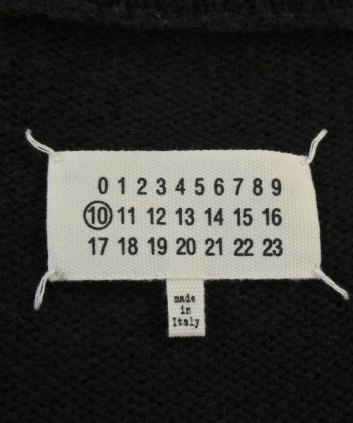 Maison Margiela（メゾンマルジェラ）カーディガン 黒 サイズ:M メンズ/2200659871039
