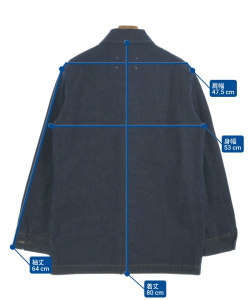 Maison Margiela（メゾンマルジェラ）デニムジャケット 紺 サイズ:40(M位) メンズ/2200664182021