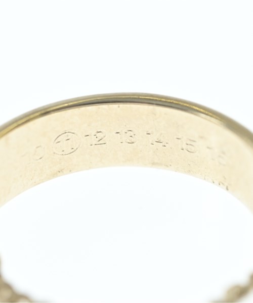 Maison Margiela（メゾンマルジェラ）リング ゴールド サイズ:- レディース/2200665433054