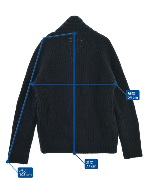 Maison Margiela（メゾンマルジェラ）カーディガン 紺 サイズ:L メンズ/2200665588075