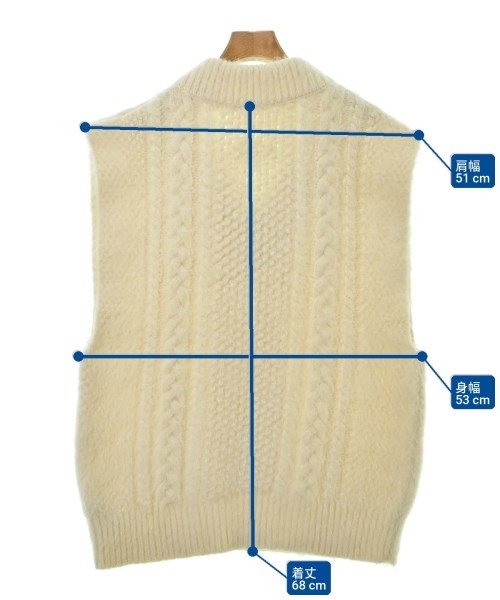 Maison Margiela（メゾンマルジェラ）ベスト 白 サイズ:XS レディース/2200661186053